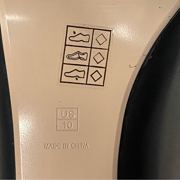 Women Black Pointed Toe High Heels Size 10 Pumps - Picture 8 of 10